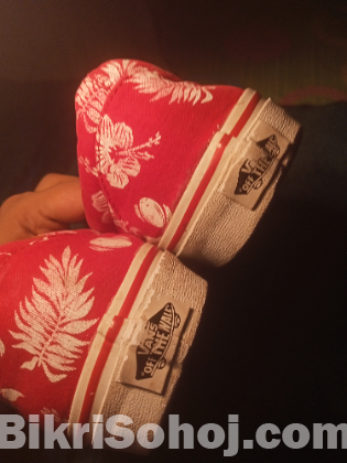 Vans Red Edition Floral